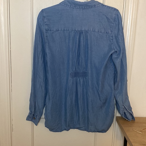 Small Blue Button Down - Picture 2 of 3